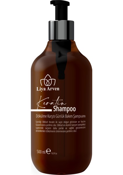 Liya Arven Keratin Şampuan 500 ml