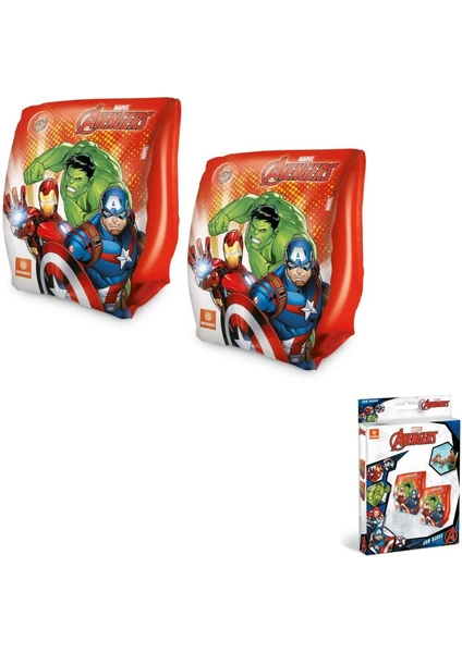 Marvel Avengers 2-6 Yaş 15X23CM Bebek Çocuk Yüzme Kolluk 16932