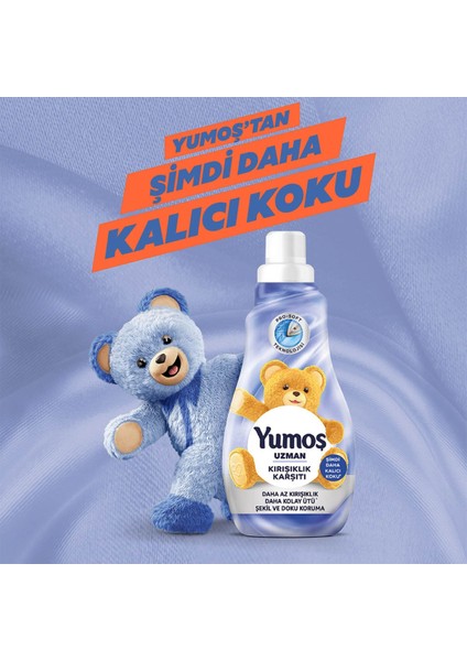 Uzman Konsantre Çamaşır Yumuşatıcısı Daha Kolay Ütüleme Için 1200 ml X3