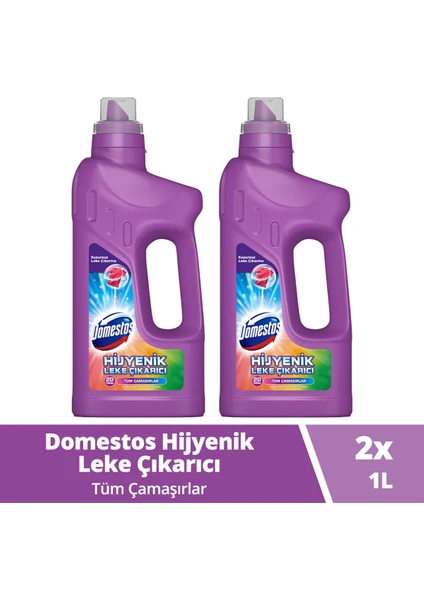 Hijyenik Sıvı Leke Çıkarıcı Tüm Çamaşırlar Için 1000 ml X2