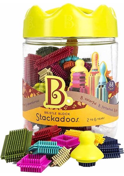 B.toys Bristle Block Stackadoos