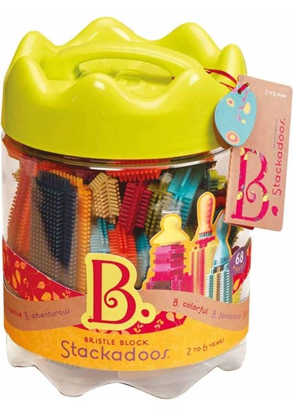 B.toys Bristle Block Stackadoos