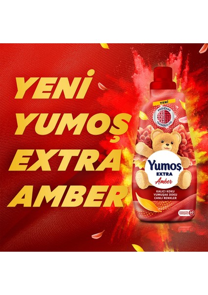 Makine Temizleyici 200 ml X1 + Omo Sıvı Deterjan 1690 ml X1 + Yumos Yumuşatıcı Amber 1440 ml X1