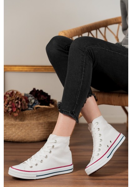 Siyah Uzun Keten Spor Ayakkabı fiyatları