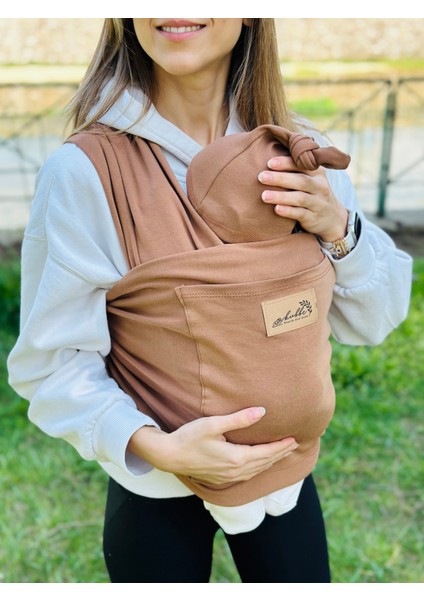 Anakucağı Cepli Bebek Taşıma Şalı, Bebek Askısı Sling