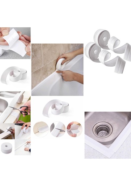 Su Sızdırmaz Banyo Mutfak Lavabo Küvet İzolasyon Şerit Bant