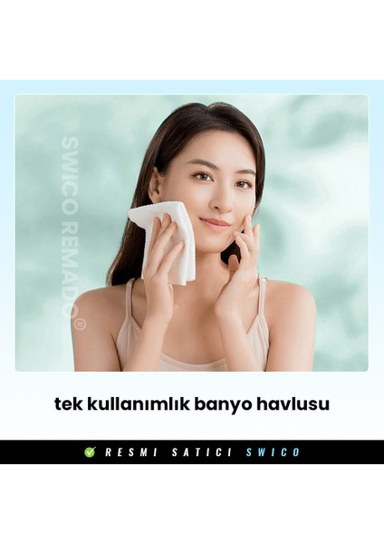 Tek Kullanımlık Seyahat Havlusu Sıkıştırılmış Yüz Havlusu 6'lı Paket (12 Adet) (Yurt Dışından)
