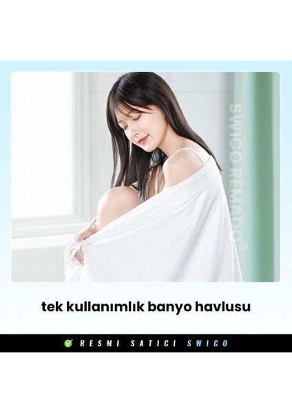 Tek Kullanımlık Seyahat Havlusu Sıkıştırılmış Banyo Havlusu 4'lü Paket (Yurt Dışından)