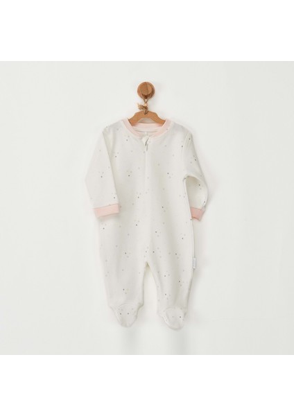 Ecru Kız Bebek Tulum - Andywawa - Ecru - 0-1 Ay