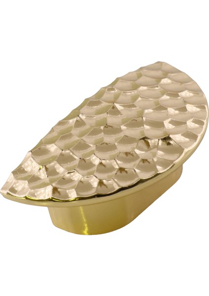 Elegans Half Çekmece Dolap Kapak Kulpu Kulbu Plastik Gold Altın Kulp fırsatları