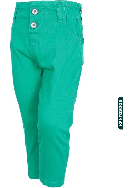 Kız Pantolon 6-24 Ay 0009659 KPNT09005 Yeşil *