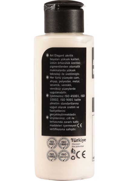 Art Elegant Akrilik Boya 120ML ACR-189 Kirli Beyaz