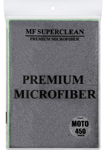 Superclean Mikrofiber Motosiklet Kurulama Havlusu 50X60CM- 450GSM