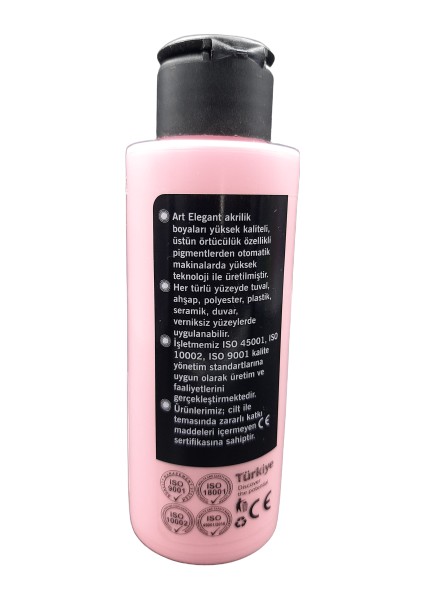 Art Elegant Akrilik Boya 120ML ACR-360 Açık Pembe
