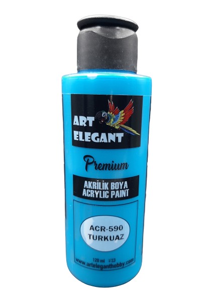 Art Elegant Akrilik Boya 120ML ACR-590 Turkuaz