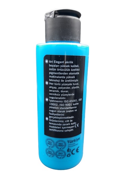Art Elegant Akrilik Boya 120ML ACR-590 Turkuaz