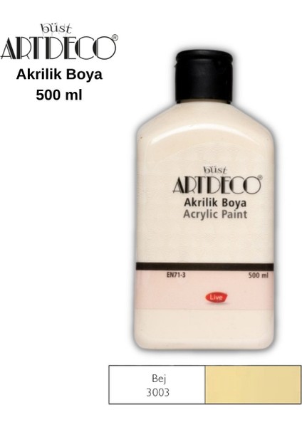 Akrilik Boya 500ML 3003 Bej