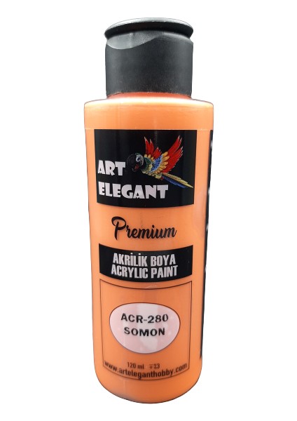 Art Elegant Akrilik Boya 120ML ACR-280 Somon