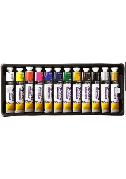 Graduate Akrilik Boya 12 Renk x 22ML