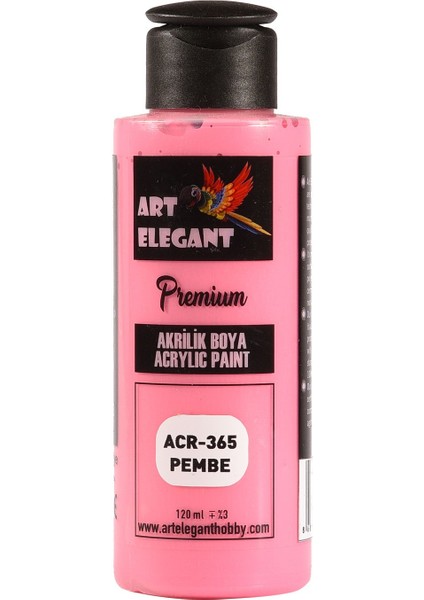 Art Elegant Akrilik Boya 120ML ACR-365 Pembe