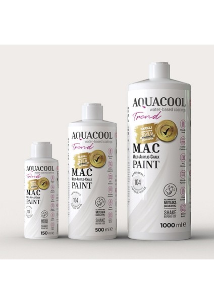 Multi Akrilik Boya 150ML 104 Antik Beyaz modelleri