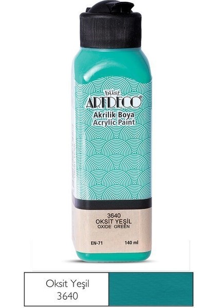 Akrilik Boya 140ML 3640 Oksit Yeşil