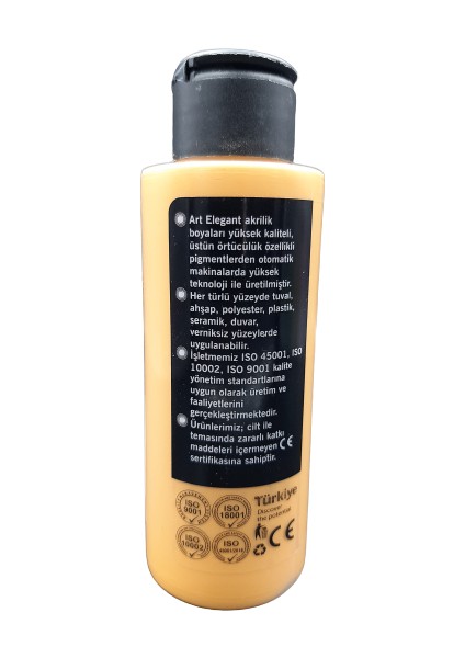 Art Elegant Akrilik Boya 120ML ACR-220 Oksit Sarı
