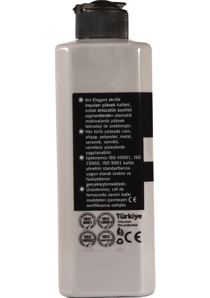 Art Elegant Akrilik Boya 400ML ACR-701 Gri