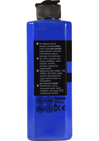 Art Elegant Akrilik Boya 400ML ACR-505 Mavi