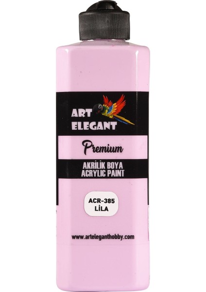 Art Elegant Akrilik Boya 400ML ACR-385 Lila