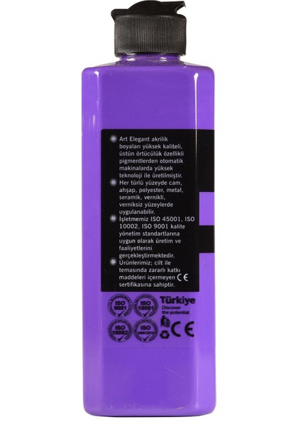 Art Elegant Akrilik Boya 400ML ACR-475 Mor