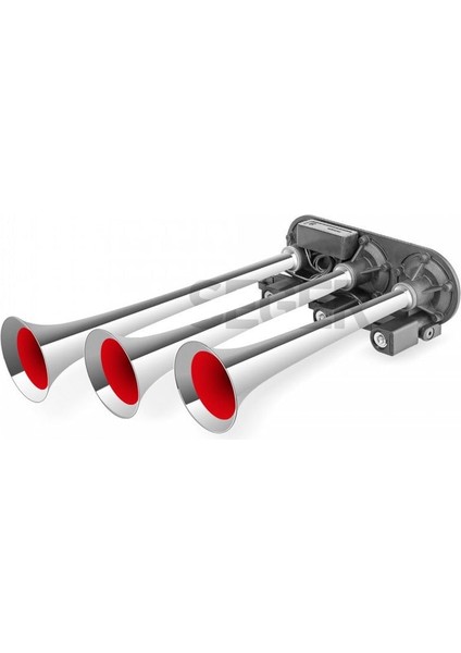 SEGER-82EH Dalidali Arap Havalı Korna 24V, Krom Borulu, Melodili, Hızlı - Yavaş Opsiyon, Saydırmalı modelleri