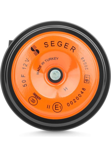 SEGER-50F Midi Disk Korna 12V (Didit), Kalın - Ince Ses Takım, Toyota Soket (Toyota)