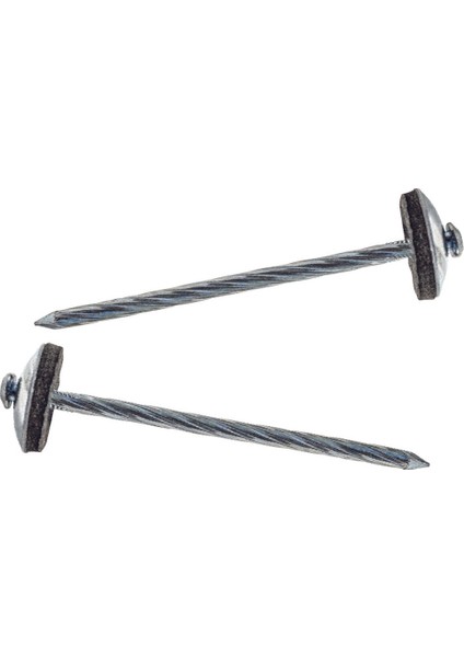 Metal Başlı Çatı Çivisi Onduline Çivisi 8cm 100 Adet
