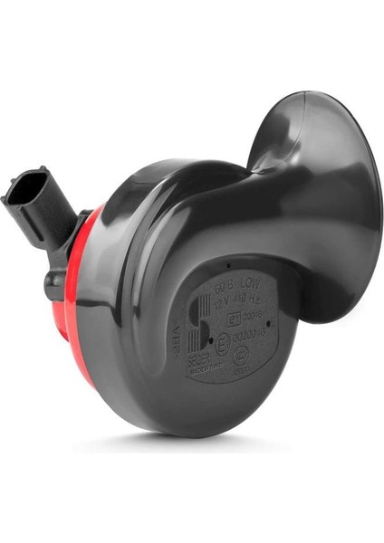 SEGER-60B Salyangoz Korna 12V (Dadat), Kalın Ses, Molex Soket (Hyundai) modelleri