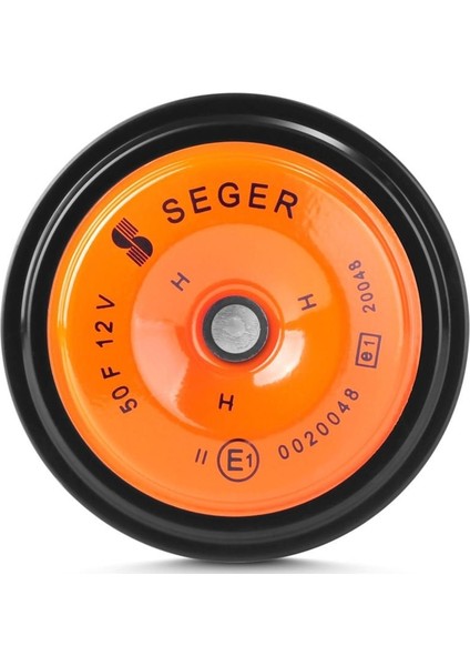 SEGER-50F Midi Disk Korna 12V (Didit), Ince Ses, K-Jet 2x Soket (Vw, Audi, Skoda, Seat, Mercedes)