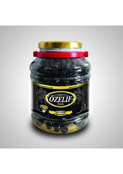 Oval Siyah Pet Zeytin