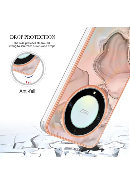 Honor X9A Tpu Telefon Kılıfı X9A 5g / Magic5 Lite 5g / X40 5g, Mermer Desen 2.0mm Imd Elektrografa Kapağı (Yurt Dışından) fırsatları