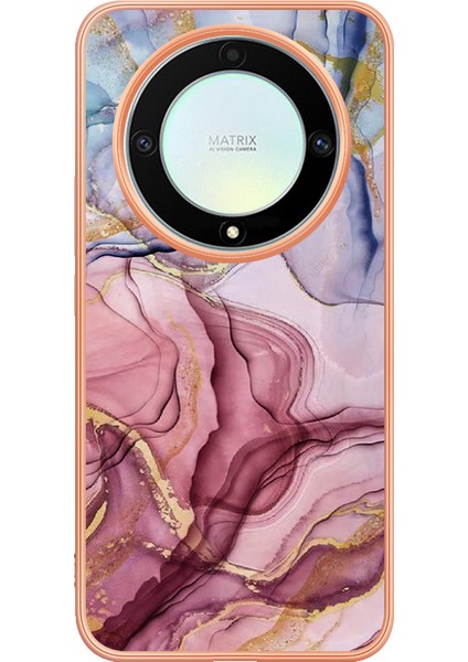 Honor X9A Tpu Telefon Kılıfı X9A 5g / Magic5 Lite 5g / X40 5g, Mermer Desen 2.0mm Imd Elektrografa Kapağı (Yurt Dışından) fiyatları