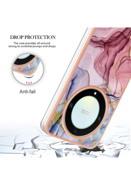 Honor X9A Tpu Telefon Kılıfı X9A 5g / Magic5 Lite 5g / X40 5g, Mermer Desen 2.0mm Imd Elektrografa Kapağı (Yurt Dışından) fırsatları