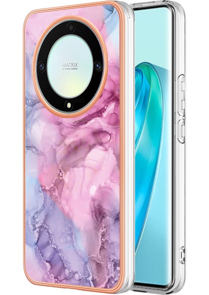 Honor X9A Tpu Telefon Kılıfı X9A 5g / Magic5 Lite 5g / X40 5g, Mermer Desen 2.0mm Imd Elektrografa Kapağı (Yurt Dışından)