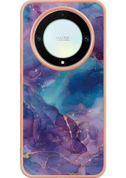 Honor X9A Tpu Telefon Kılıfı X9A 5g / Magic5 Lite 5g / X40 5g, Mermer Desen 2.0mm Imd Elektrografa Kapağı (Yurt Dışından) fiyatları