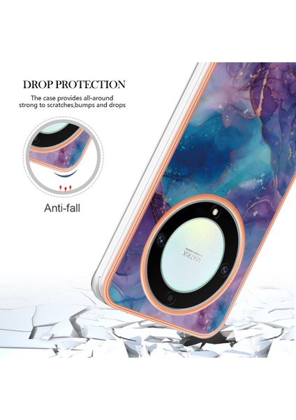 Honor X9A Tpu Telefon Kılıfı X9A 5g / Magic5 Lite 5g / X40 5g, Mermer Desen 2.0mm Imd Elektrografa Kapağı (Yurt Dışından) fırsatları
