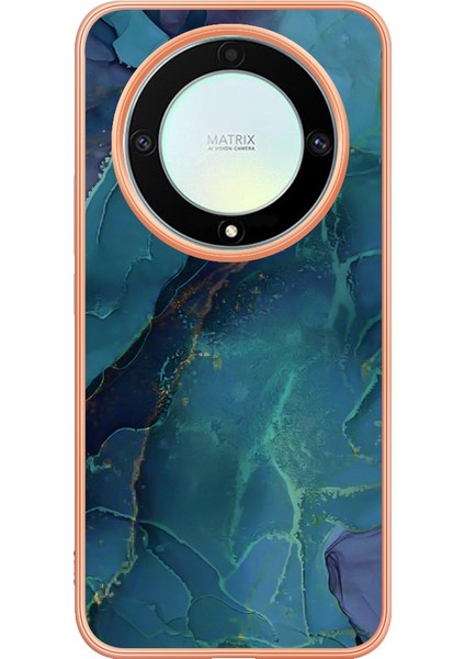 Honor X9A Tpu Telefon Kılıfı X9A 5g / Magic5 Lite 5g / X40 5g, Mermer Desen 2.0mm Imd Elektrografa Kapağı (Yurt Dışından) fiyatları