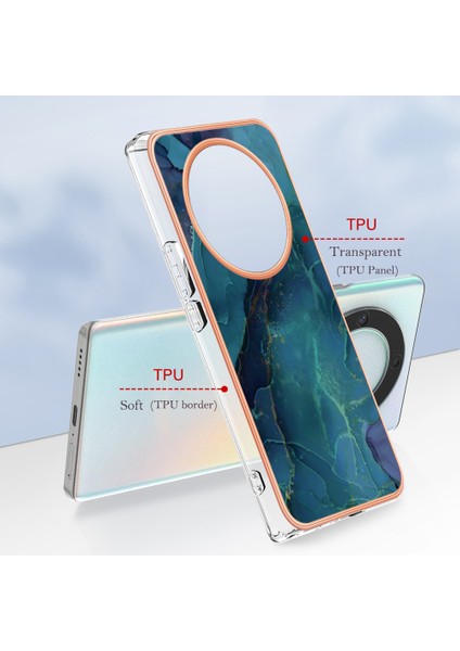Honor X9A Tpu Telefon Kılıfı X9A 5g / Magic5 Lite 5g / X40 5g, Mermer Desen 2.0mm Imd Elektrografa Kapağı (Yurt Dışından) indirimleri