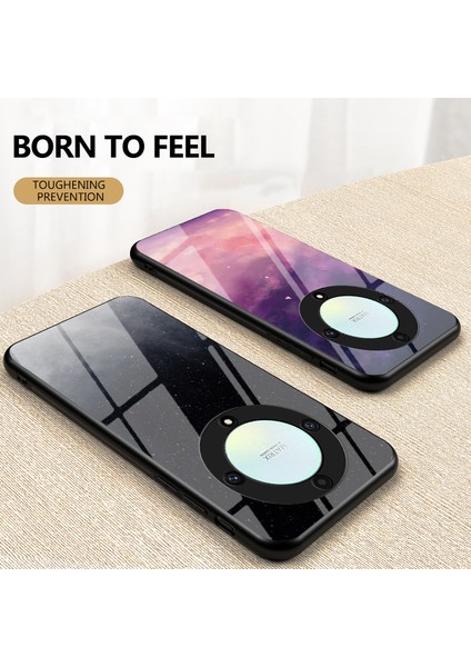 Honor X9A 5g Yıldızlı Gökyüzü Desenli Telefon Kılıfı Pc+Tpu+Temperli Cam Kıta Karşıtı Kapak (Yurt Dışından) indirimleri