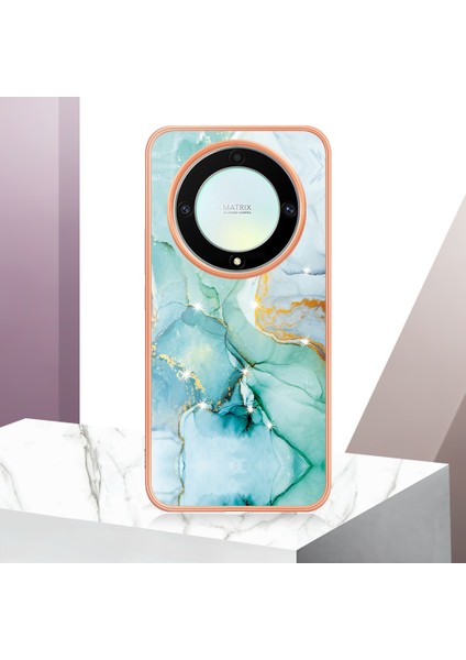 Honor X9A 5g / Magic5 Lite 5g / X40 5g Mermer Desen Telefon Kasası, Elektrokaplatma Yumuşak Tpu Imd Kapak (Yurt Dışından) indirimleri