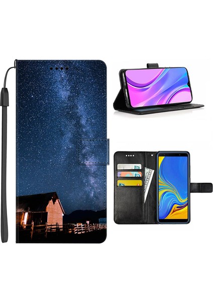 Honor X9A 5g Pu Deri Telefon Kılıf Desen Baskı Katlama Stand Cüzdan Kapağı Kayış (Yurt Dışından) indirimleri