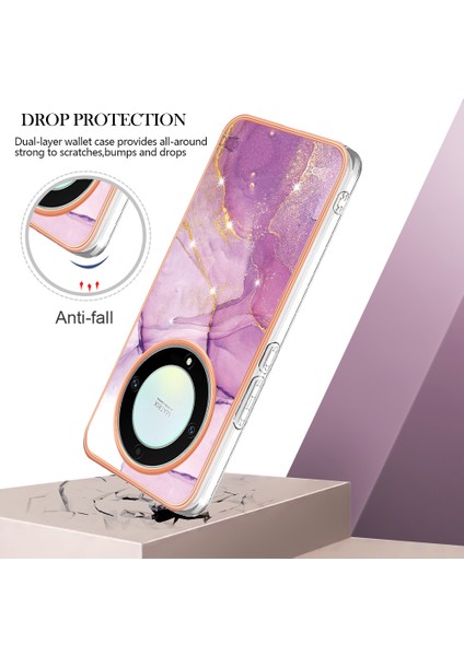 Honor X9A 5g / Magic5 Lite 5g / X40 5g Mermer Desen Telefon Kasası, Elektrokaplatma Yumuşak Tpu Imd Kapak (Yurt Dışından) fiyatları