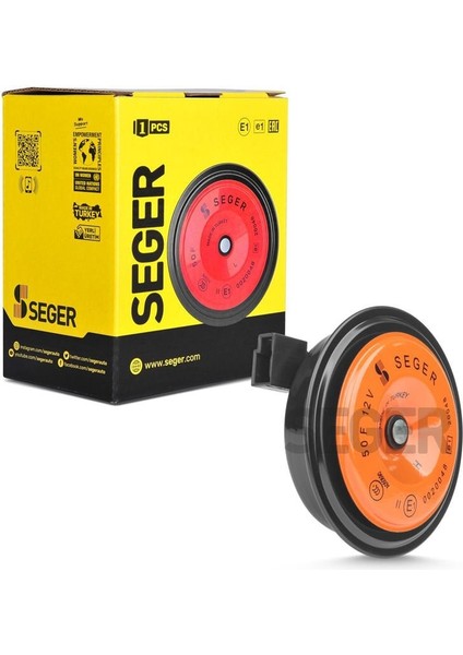 SEGER-50F Midi Disk Korna 12V (Didit), Ince Ses, Toyota Soket (Toyota)